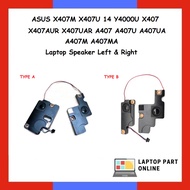 ASUS X407M X407U 14 Y4000U X407 X407AUR X407UAR A407 A407U A407UA A407M A407MA  Laptop Speaker Left 