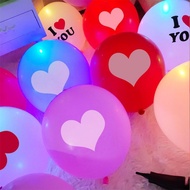 Glow Balloon Birthday Confession Proposal Surprise Creative Room Supplies Wedding Car Boot Decoration Scene Layout