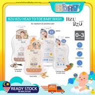 Bzu Bzu Head To Toe Baby Wash Body Wash (0-3 Years Old)