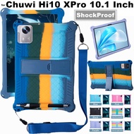 for Chuwi Hi10 XPro 10.1 Inch 2025 2024 2023 Tablet Case Soft Shockproof Solid Color Back Stand Cove