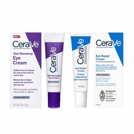 CeraVe Eye Cream Set Skin Renewing + Eye Repair Cream Reduce Fine Lines Dark Circles