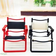NG1ZX Dollhouse Leisure Folding Chair, Mini 10.3*11*13cm Outdoor Camping Leisure Chair, High Quality