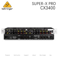 Behringer Super-X PRO CX3400 Crossover Presisi Tinggi 3-Chanel Stereo 4-Way Mono Crossover Aktif Ele