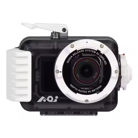 AOI Universal Waterproof Housing for GoPro 9-13 DJI 5/6 Insta360 Ace Pro2 Sports Camera Compatible w