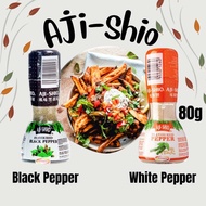 Black Pepper Seasoning Powder Lada Hitam Lada Putih White Pepper Serbuk Aji-Shio 80g