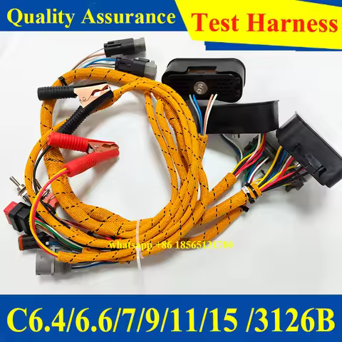 Engine C6.4 C6.6 C7 C9 C11 C15 3126B For Caterpillar CAT Start Harness Diagnostic Harness Test Harne