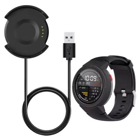 USB Charging Cable For Amazfit Verge lite A1801 Smart Watch Replacement Chargers Dock For Huami Amaz