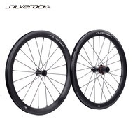 SILVEROCK SR38A 20in 406 451 Alloy Wheelset for Fnhon JAVA TERN P8 P18 Folding V Rim Caliper Brake 3