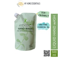 ECO COCO Eucalyptus Essential Oil Antibacterial Natural Hand Wash/ Pencuci Tangan (500ml) KKM Regist