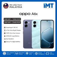 OPPO A6x Smartphone | Qualcomm Snapdragon 685 | 6.75" IPS LCD Display | Single Rear Camera 13MP