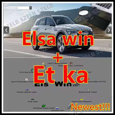 2025 hot, Elsawin 6.0 Etk a 8.3 Electronic Parts Catalogue Elsawin 6.0 For V-W For A-udi Auto Repair