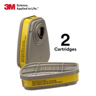Cartridge 3M 6003 6057 Organic Vapor NIOSH approved protection against organic acid gas Painting 620