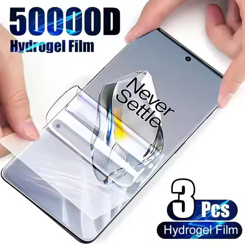 3PCS Screen Protector For Oneplus Ace 6 6T 3 2 2V Pro Ultra 5 Racing Edition Hydrogel Film For Ace 3