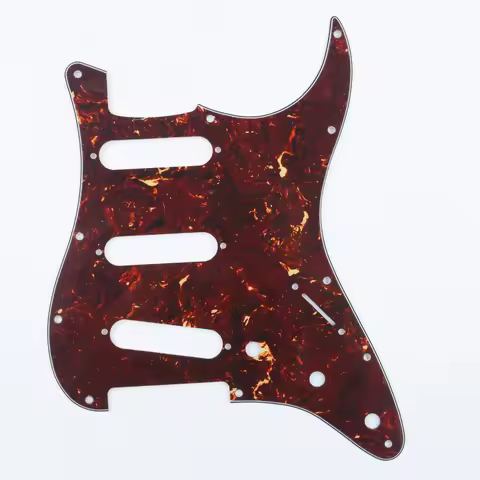 Musiclily Pro SSS 11-Hole ST Guitar Pickguard for Fender USA/Mexican Made Standard ST Modern Style