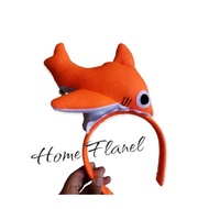 Headband Bandana Headband Character Costume Animal Biota Shark Animal Baby Shark Kids
