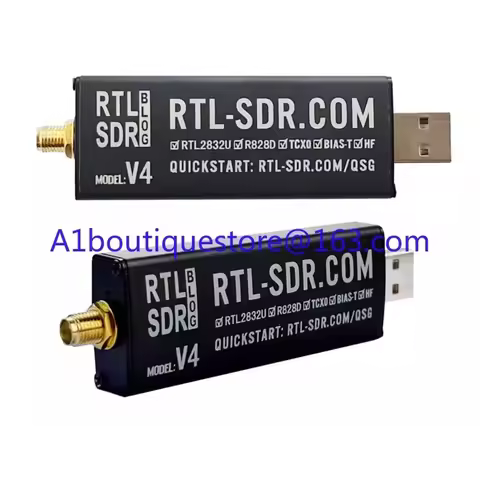 RTL-SDR Blog V4 R828D RTL2832U 1PPM Original, Software Radio Receiver SDR