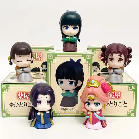In Stock Genuine Bandai The Apothecary Diaries Cute Mini Jinshi Maomao Gashapon Pvc Model Gift Colle