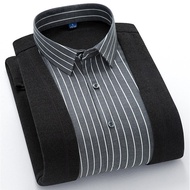 Fake two-Piece Shirt Fake two shirts Autumn Men's Fake two-Piece shirts Sweater Cardigan Casual Busi