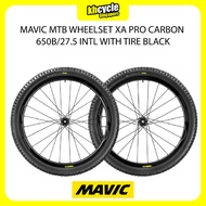 MAVIC MTB WHEELSET XA PRO CARBON 650B/27.5 INTL WITH TIRE BLACK | P8323124