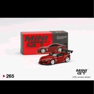 Diecast Collection Mini GT Car HKS Toyota GR Supra No.265