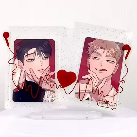 2 Grids Card Holder Kpop Idol Picture Display Frame Photocard Display Holder Photo Album Picture Fra