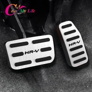 AT Car Pedals Auto Gas Brake Pedal Cover Fit For Honda HRV HR-V 2014 2015 2016 2017 2018 2019 2020 A