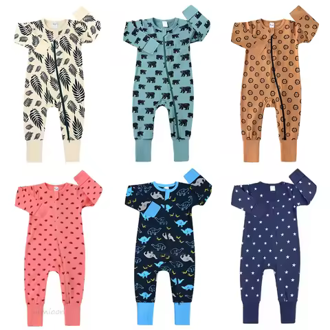 2T Toddler Baby Clothes Romper Children Fleece Outdoor Clothing Winter Warm Climbing Jumpsuit Zipper