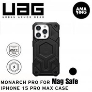 UAG - MONARCH PRO FOR MAGSAFE IPHONE 15 PRO MAX CASE-Black