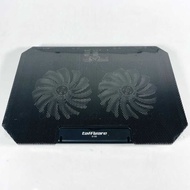 Taffware Laptop Cooling Pad USB Cooling Fan 2 Fan 17 Inch - Q100