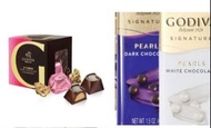 Godiva Dark Chocolate Strawberry G Cube Truffle 5pcs &amp; Godiva  Chocolate Pearls 43g