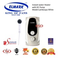 Elmark Lambospa White Instant water Heater with DC Pump (Pearl White)