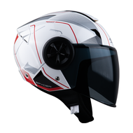 Spyder Reboot 2 G - SA LUCID Open Face Helmet (FREE CLEAR VISOR)