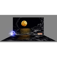 3d painting. stickers for aquariums, arowana fish tanks (back painting)