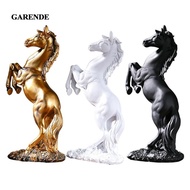 [Garende] Horse Statue Horse Sculpture Table Top Ornament, Decor Animal Collectible Statue