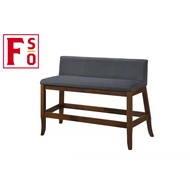 Furniture Outlet Ella Counter Bench High Bench BenchTinggi (Seat Height 60cm) Solid Rubber Wood