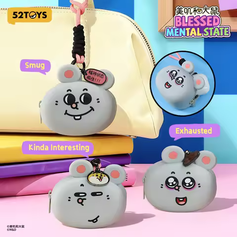 52TOYS MEIJI & DASHU Silicone Bag Charm