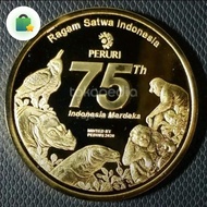 Koin 75 tahun Kemerdekaan RI