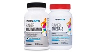 PEREGRUNE Runner Multivitamin & Omega 3 Bundle (1 Month Supply) | Antioxidants for Health & Recovery