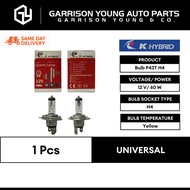 [K-HYBRID] Bulb H4 P43T for cars/Proton/Perodua - 12V 60/55W / SK88-H4126043 灯泡