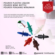 Pourer Plastik Liquor Pourer Wine Bottle Pourer Penuang Minuman