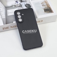 Samsung A37 5G Samsung A57 5G Softcase Macaron Square Black / Case Square Edge Case Samsung A37 5G S