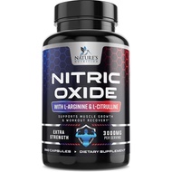 Triple Intensity Nitric Oxide Enhancer-Containing L-Arginine and Citrate-Best Men Nitric Oxide Suppl