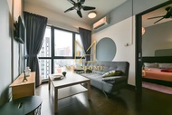 Pangsapuri 62 m² dengan 2 bilik tidur dan 1 bilik mandi peribadi di Pudu (Cozy 2 rooms above Sunway 