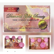 DIAMOND GOLD SKINCARE DG GLOW SET 5 IN 1 / 3 IN 1 ORIGINAL HQ