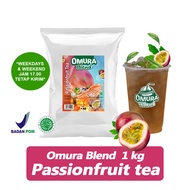 OMURA POWDER Bubuk Minuman Mix Gula Rasa Teh Markisa / Passionfruit Tea Instant Powder Drink Omura B