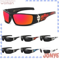 JONY Hip-Hop Shades, Driving Riding Biker Gangster Style Polarized Sunglasses,  Fashion  Coast Wrapa