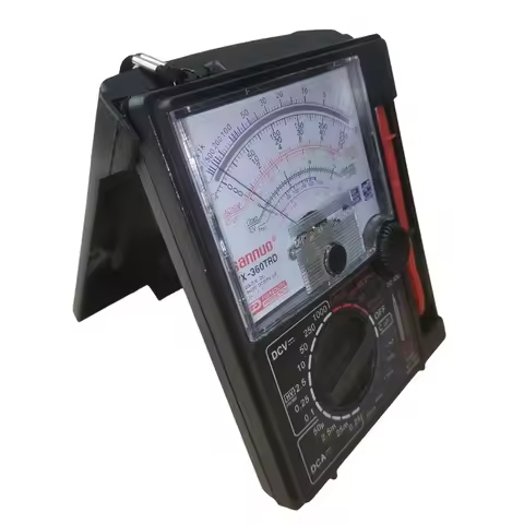 Voltage Current Tester DC 1000V Voltmeter Ammeter with Buzzer Test Pen Multimeter Voltmeter Pointer 