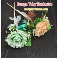 [Exclusive] 30pcs Bunga Telur / Bunga Pahar / Bunga Rose / Wedding Doorgift / Doorgift Kahwin