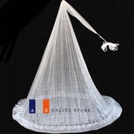 A-z Online Store Cast Fishing Net Fish Shrimp Fish Tank 1/2 3/4 12 inch 6/7/8/9/10/12 Feet Tin Chain