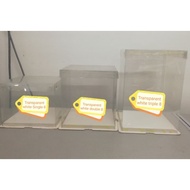 Kotak kek transparent | Kotak Hantaran | Kotak hadiah | saiz 8,10,11